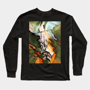 High Resolution From the Lake No. 3 by Georgia O'Keeffe Long Sleeve T-Shirt